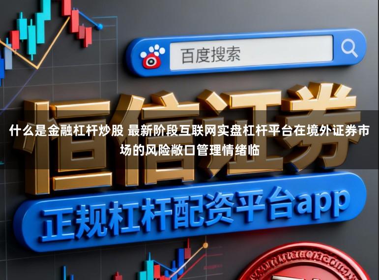 什么是金融杠杆炒股 最新阶段互联网实盘杠杆平台在境外证券市场的风险敞口管理情绪临